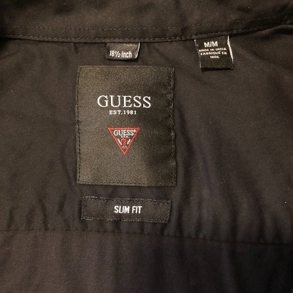 Black Button Down Shirt - Picture 3 of 3